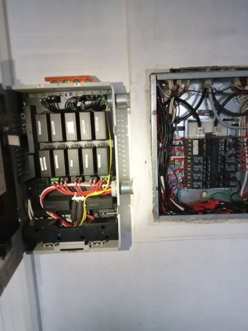 Electrical panel upgrade completed for Carbon Monoxide Detector Installation in Lakewood